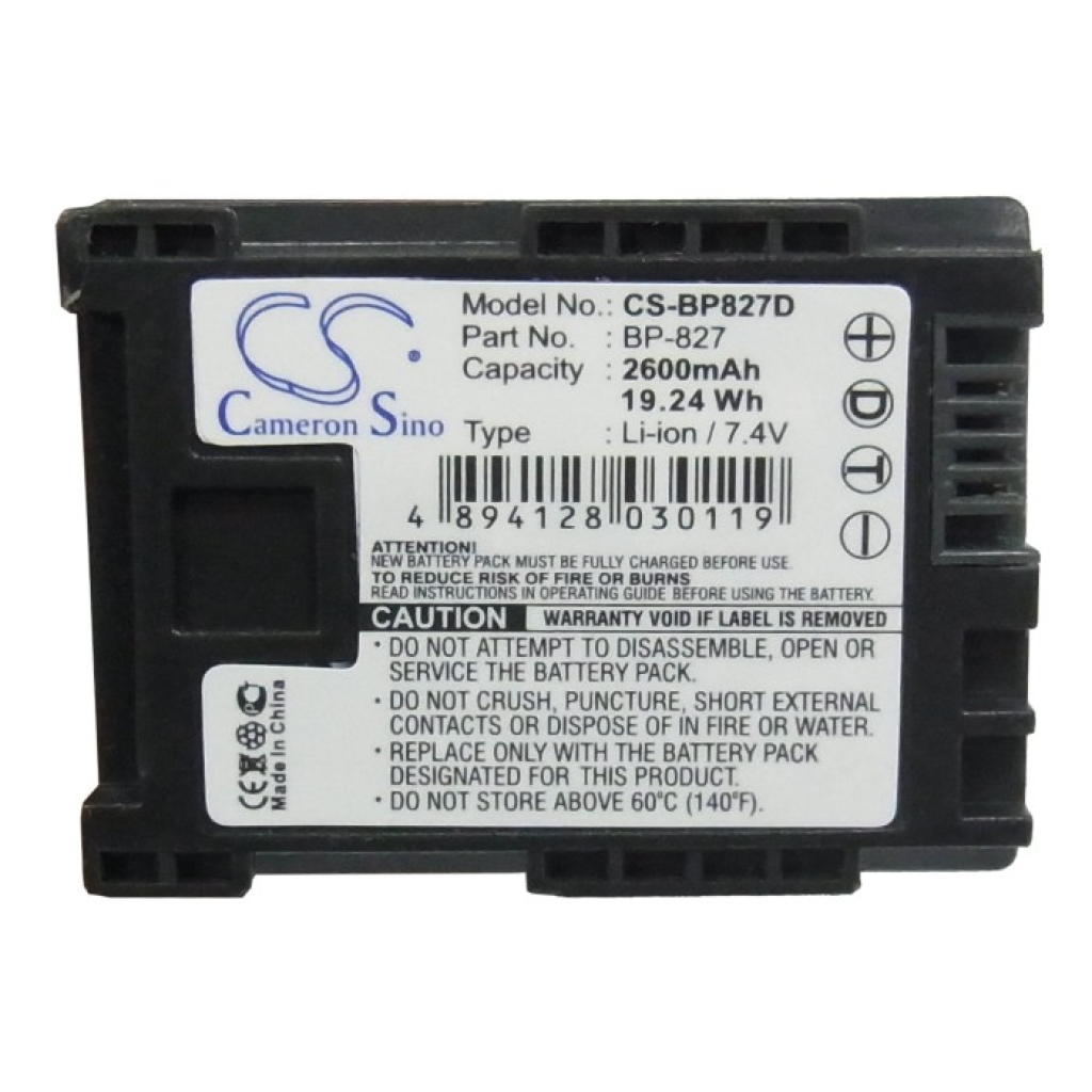 Batéria kompatibilné s Canon CS-BP827D