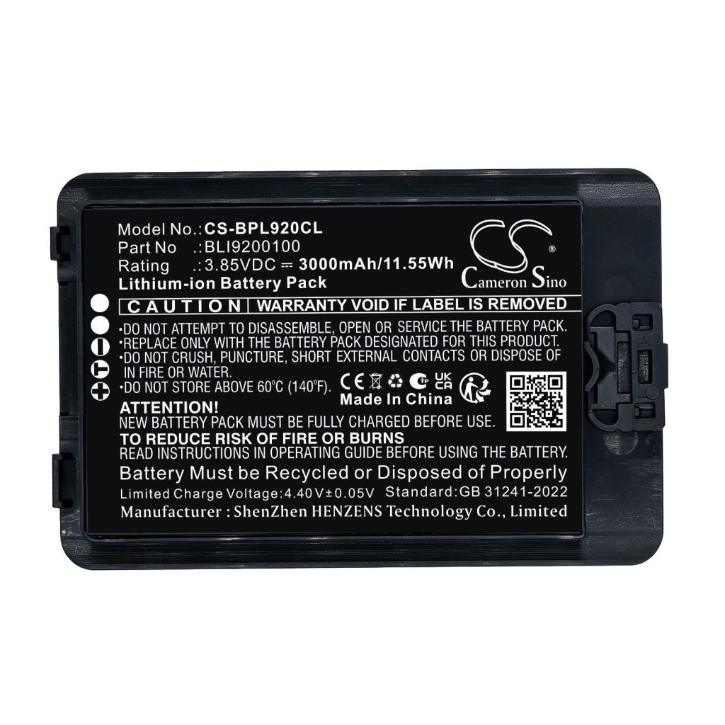 Batérie kompatibilné s SpectraLink Versity 92 9240 9253 CS-BPL920CL