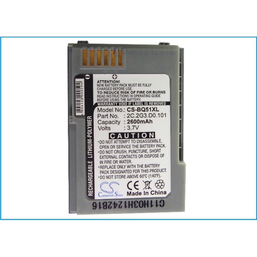 Batéria kompatibilné s BenQ-Siemens BenQ CS-BQ51XL