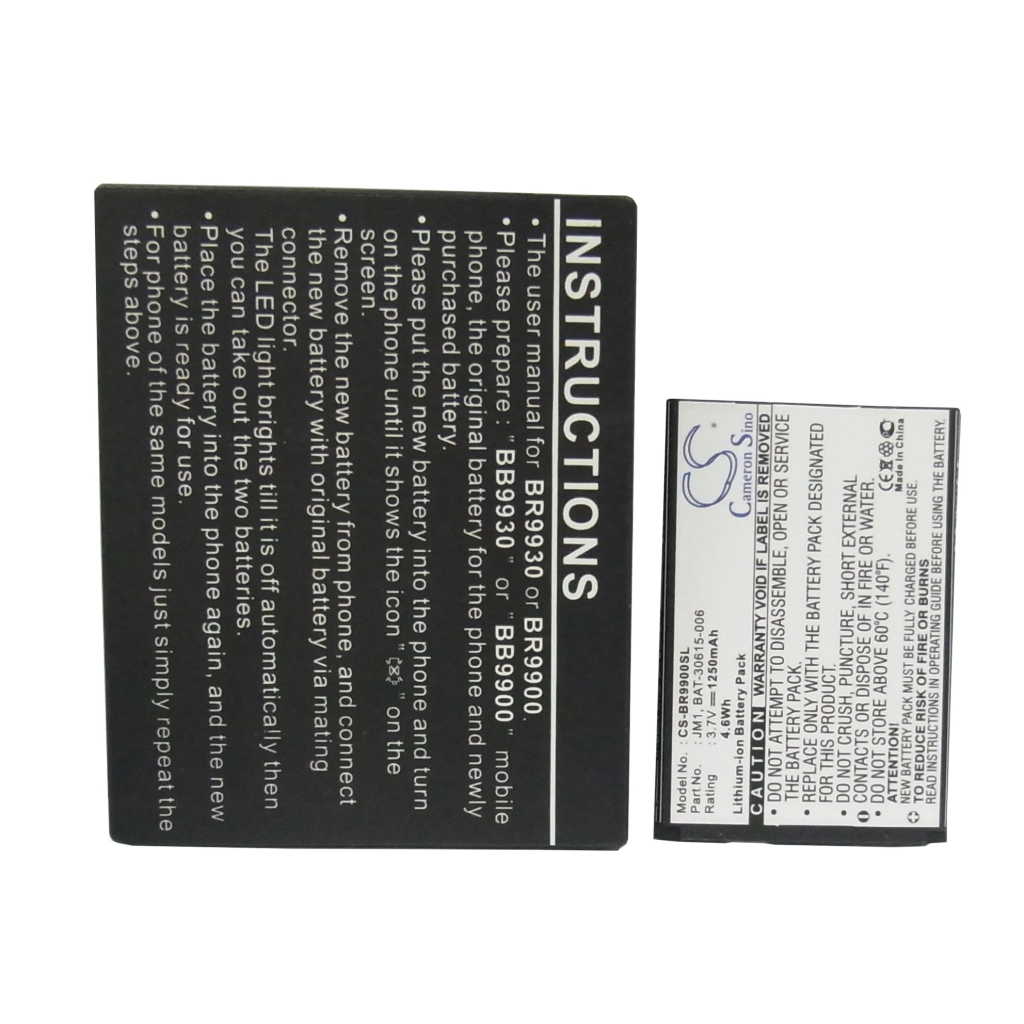 Batéria kompatibilné s Blackberry CS-BR9900SL