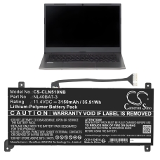 Batéria notebooku CLEVO CS-CLN510NB