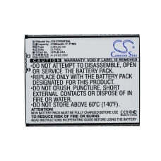 Kompatibilná náhrada batérie za Coolpad CPLD-312,CPLD-342,CPLD-351