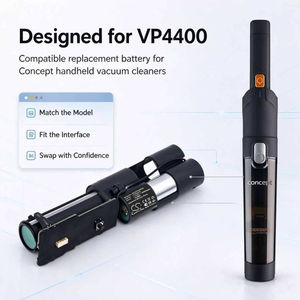 Batérie kompatibilné s Concept VP4400 VP4400 CS-CPV440VX