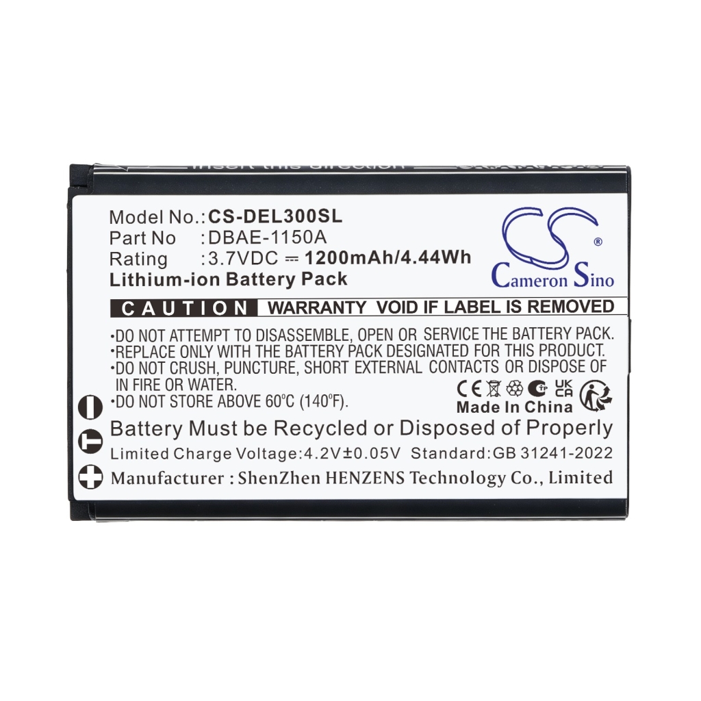 Batérie kompatibilné s Doro Leva E10 E20 E22 CS-DEL300SL