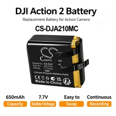Kompatibilná náhrada batérie za Dji BCX103-650MAH-7.7V
