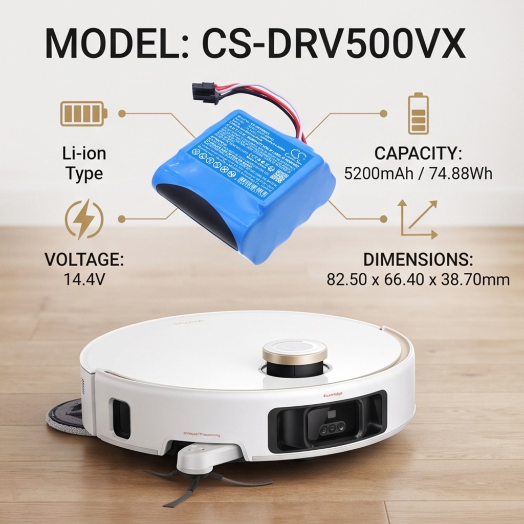 Batéria kompatibilné s Mova CS-DRV500VX