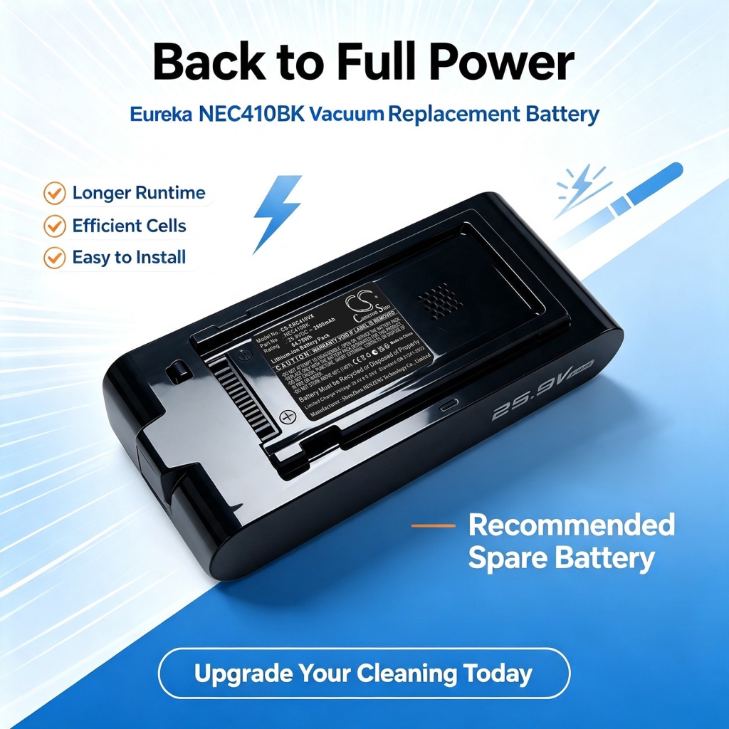 Batéria Nahrádza Eureka NEC410BK