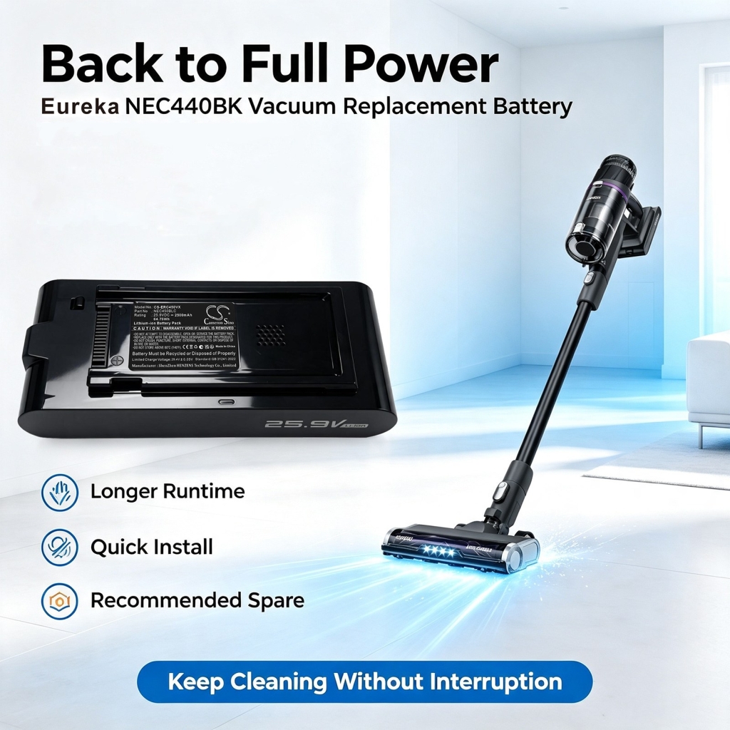 Batéria Nahrádza Eureka NEC440BK