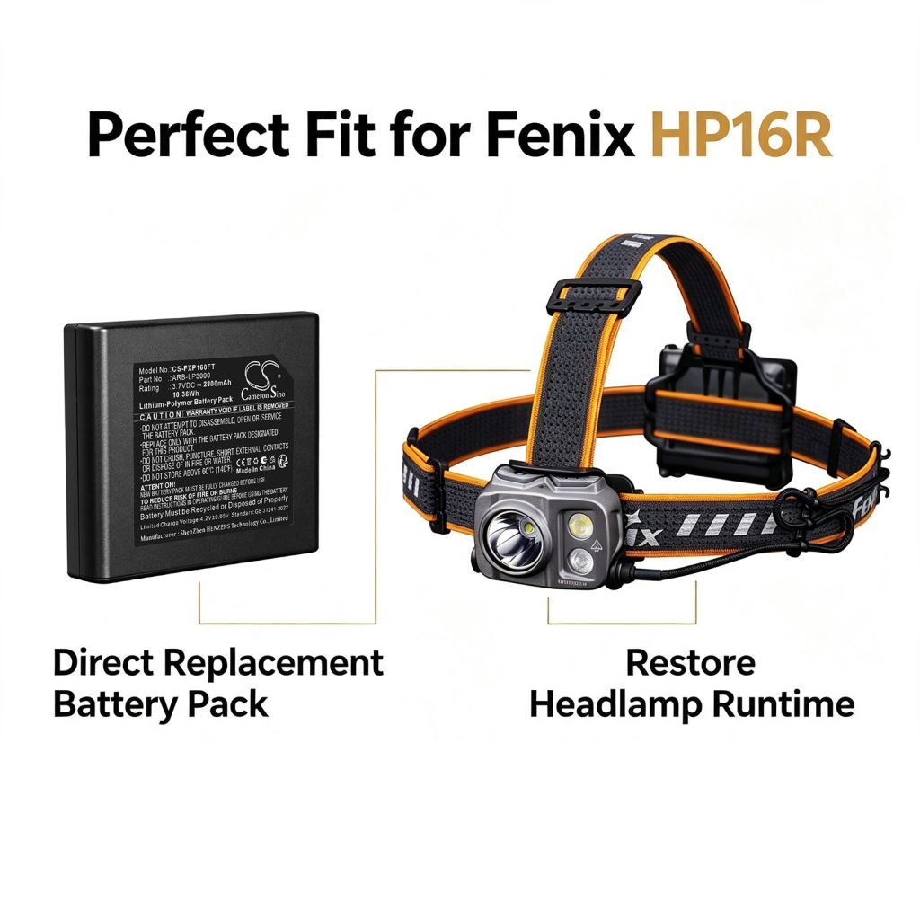 Batéria Nahrádza Fenix ARB-LP3000
