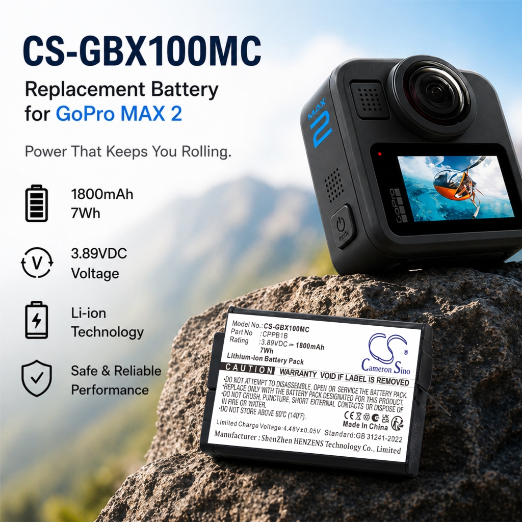 Batéria kompatibilné s GoPro CS-GBX100MC
