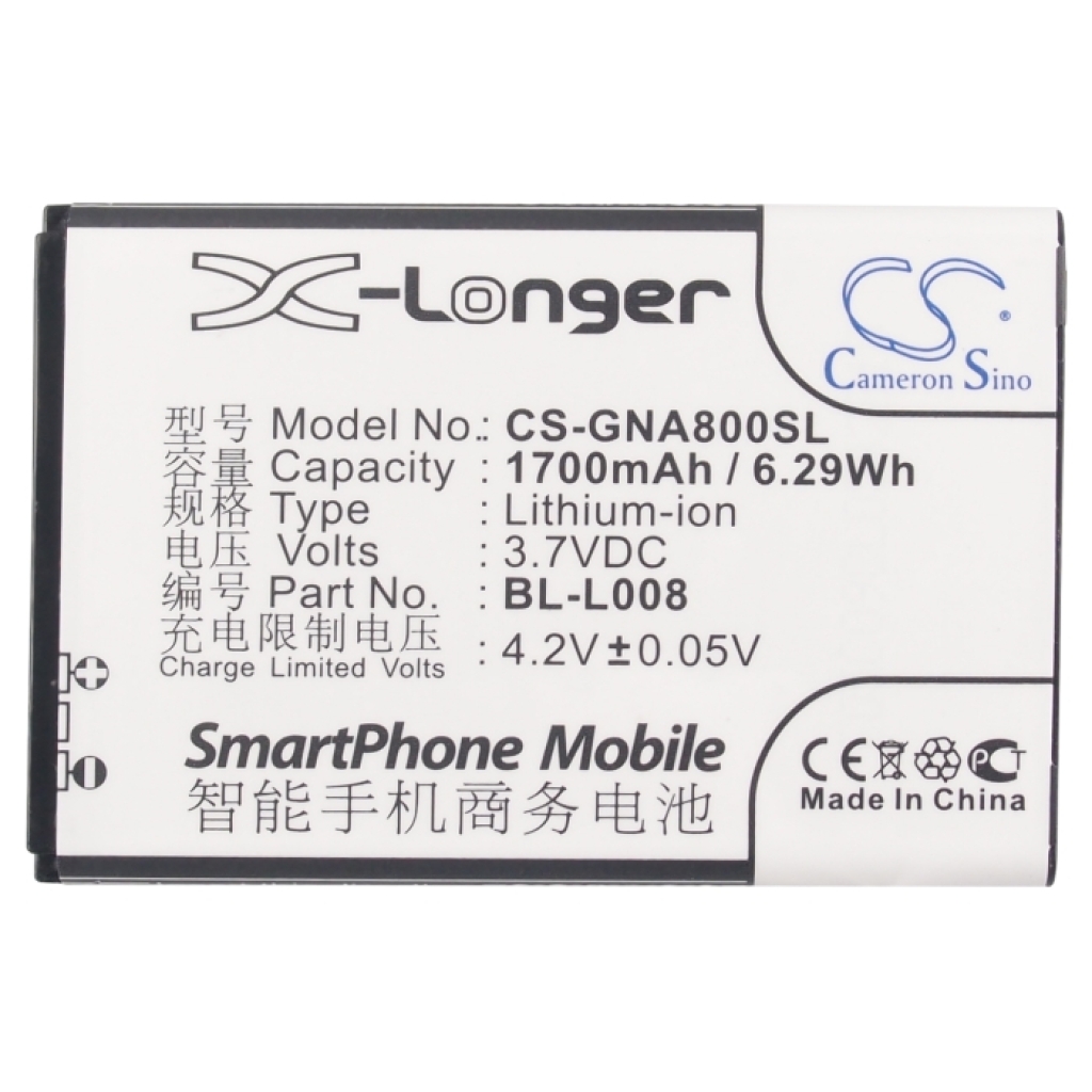 Batéria kompatibilné s GIONEE CS-GNA800SL