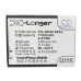Cameron Sino X-Longer CS-GNN106SL plochý pohľad na predný štítok: 1100mAh 3,7V 4,07Wh Li-ion BL-G013, štítok X-Longer