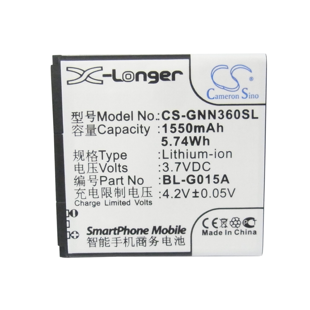 Batéria kompatibilné s GIONEE CS-GNN360SL