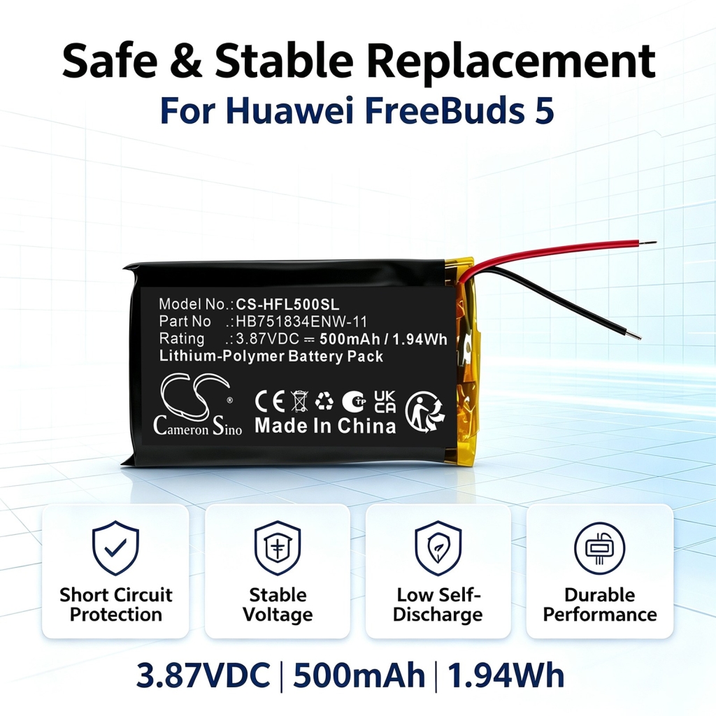 Batérie kompatibilné s Huawei FreeBuds 5 6 6i CS-HFL500SL