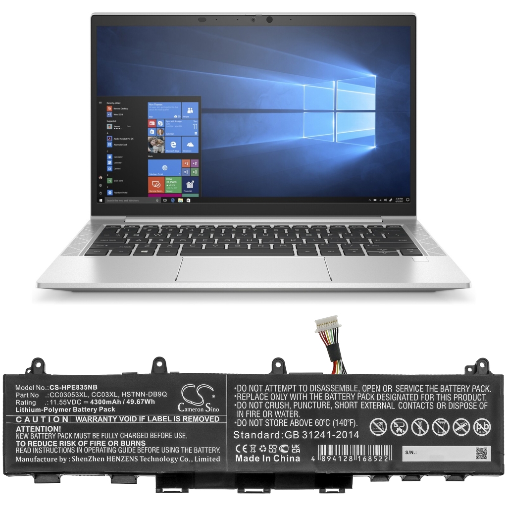 Batéria kompatibilné s HP CS-HPE835NB