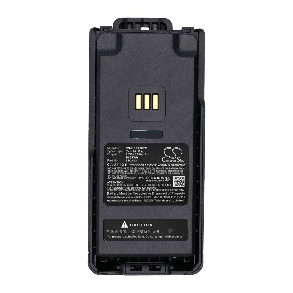 Batéria kompatibilné s Hytera CS-HPP780TX