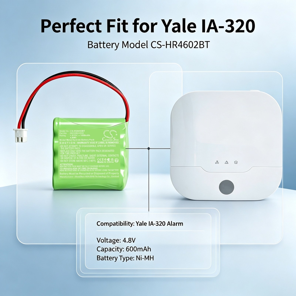 Batéria kompatibilné s Yale CS-HSA602BT