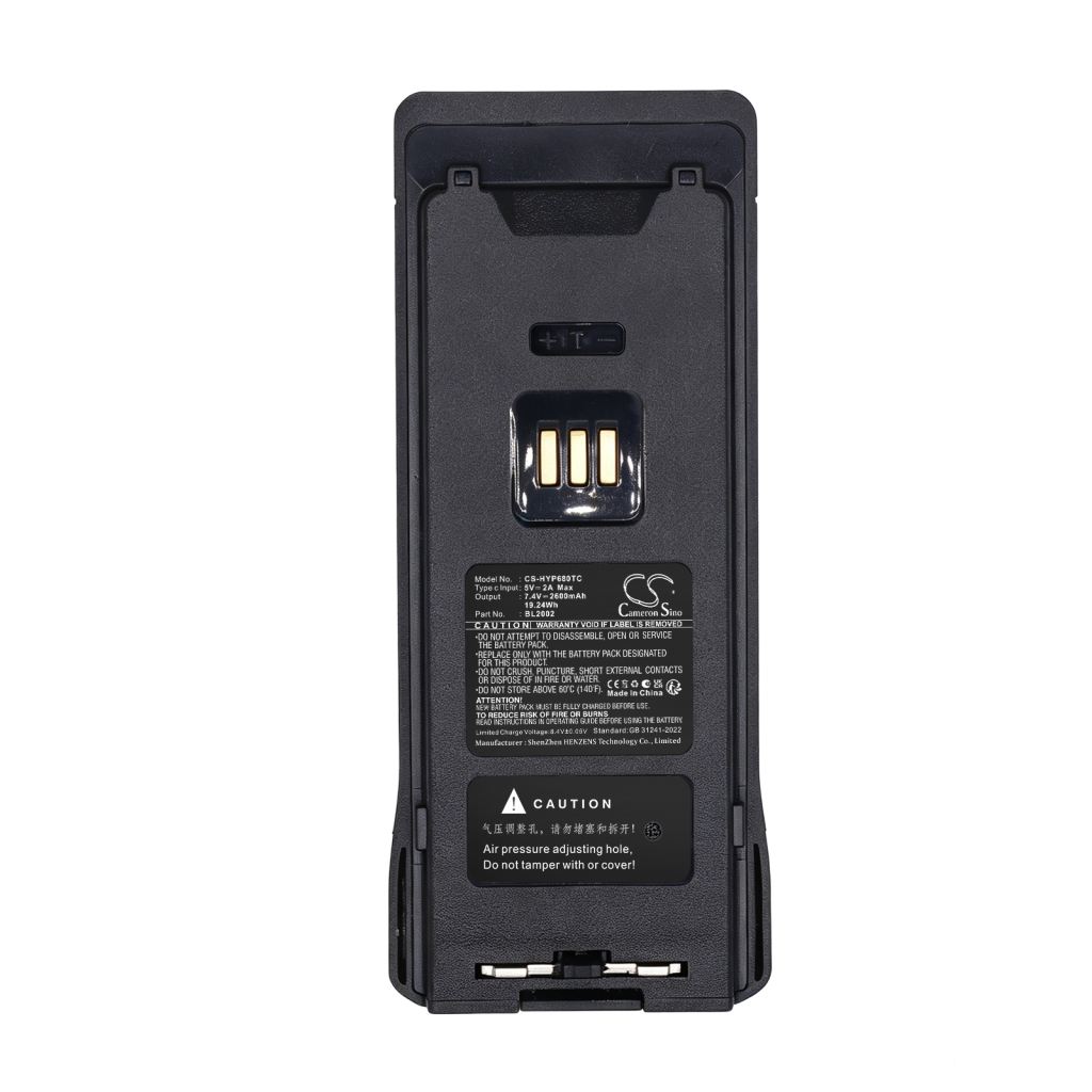 Batéria kompatibilné s Hytera CS-HYP680TC