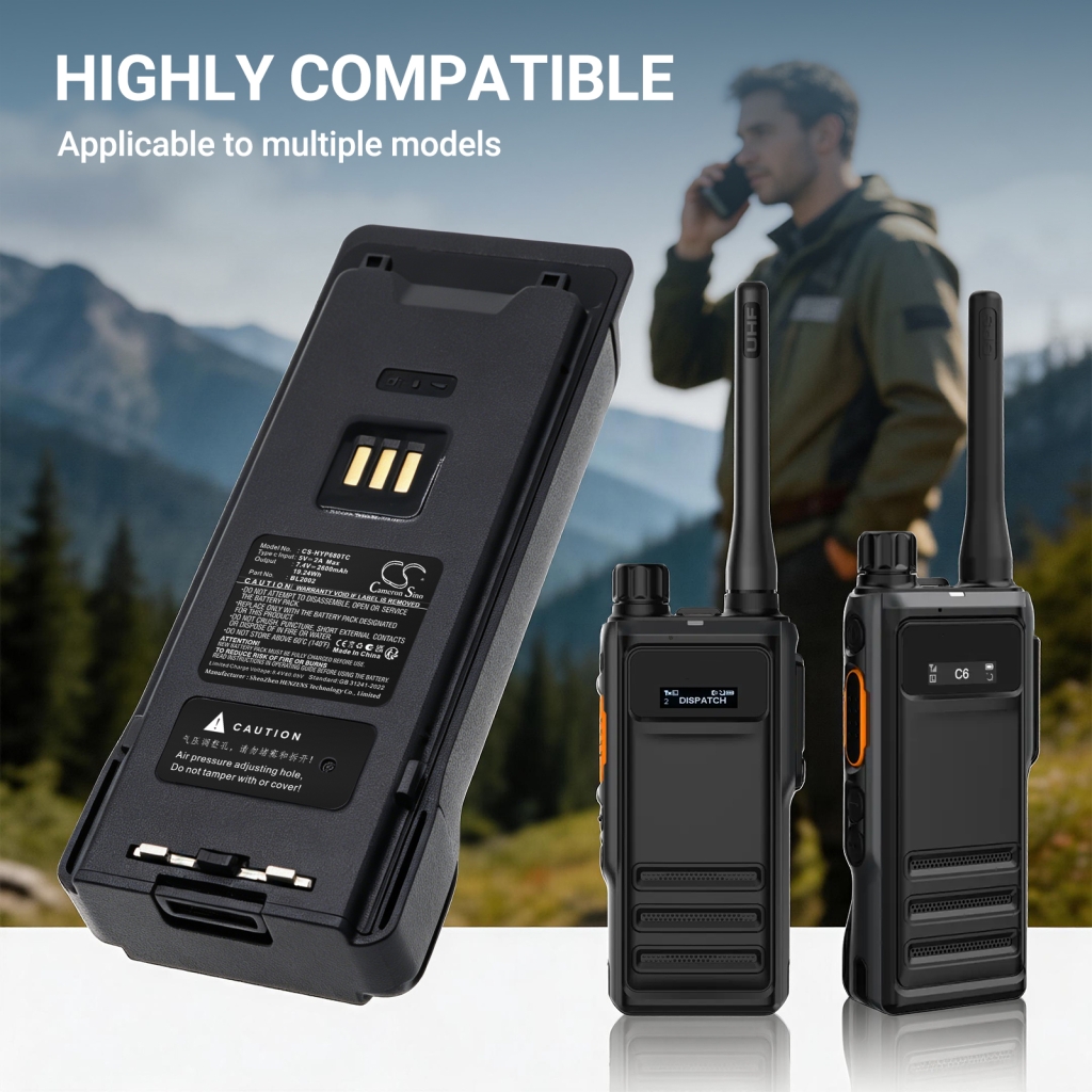 Batéria kompatibilné s Hytera CS-HYP680TC
