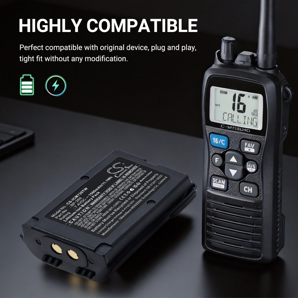 Batéria pre Icom IC-M73J