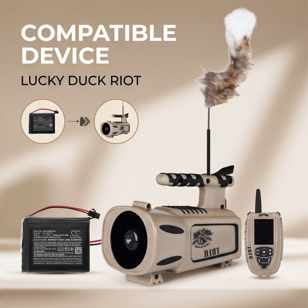Batérie kompatibilné s Lucky Duck E-Caller E-Caller CS-LKD001SL