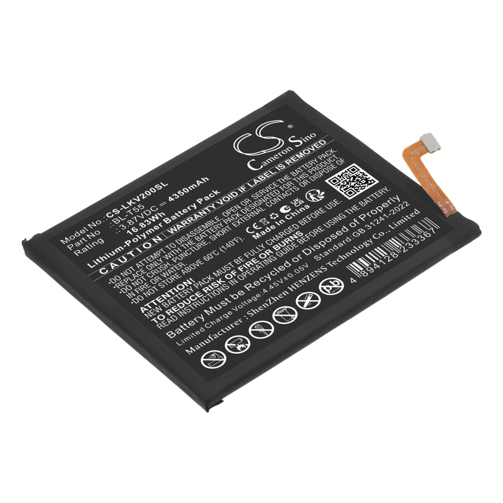 Batérie kompatibilné s LG Velvet 2 Pro CS-LKV200SL