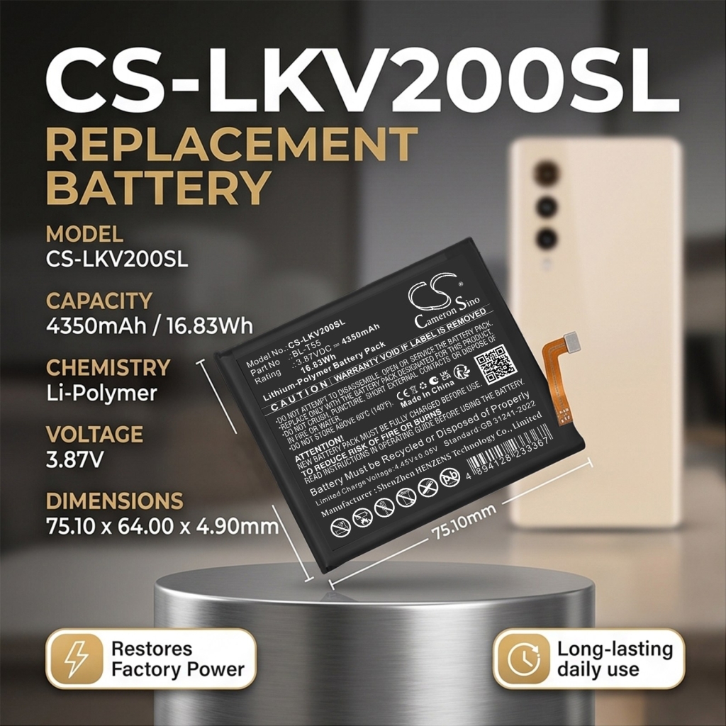 Batérie kompatibilné s LG Velvet 2 Pro CS-LKV200SL