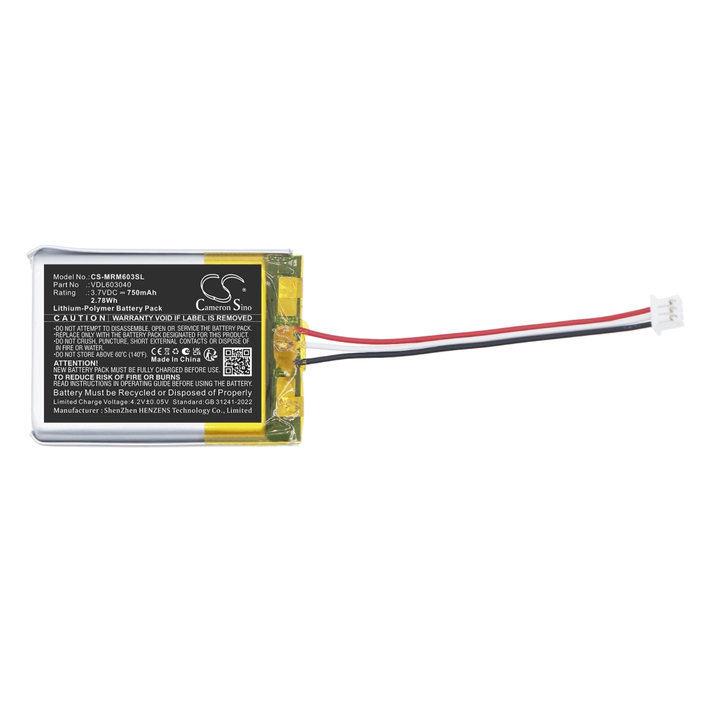 Batérie kompatibilné s Marshall Major iV CS-MRM603SL