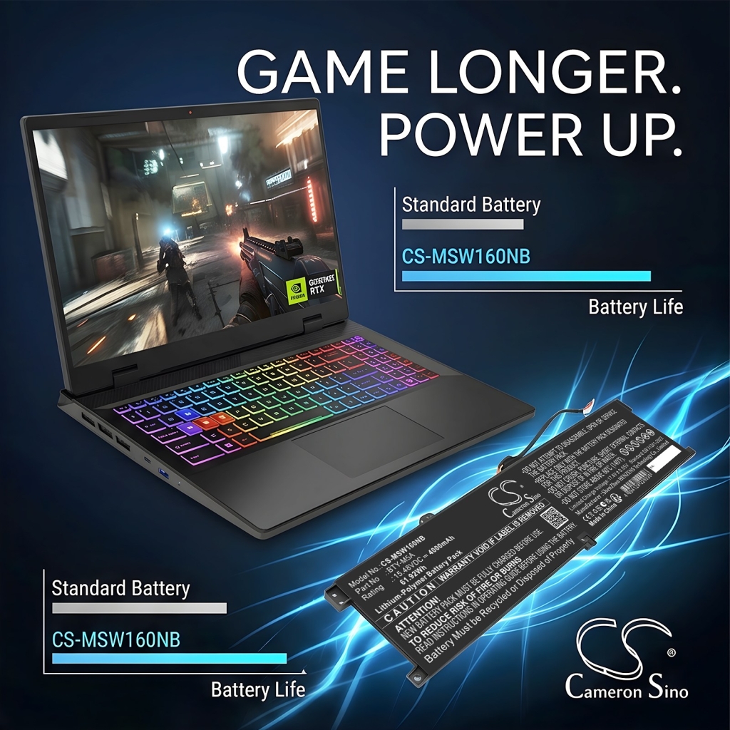 Batéria kompatibilné s MSI CS-MSW160NB