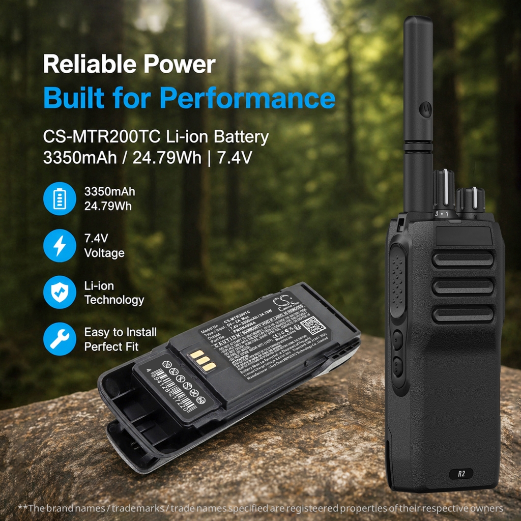 Batéria kompatibilné s Motorola CS-MTR200TC