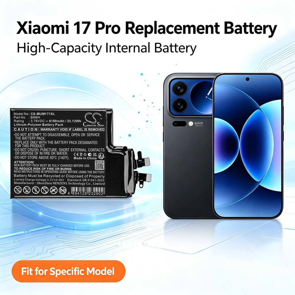 Batérie kompatibilné s Xiaomi 17 Pro CS-MUM171SL