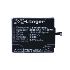 Kompatibilná náhrada batérie za Xiaomi BM33