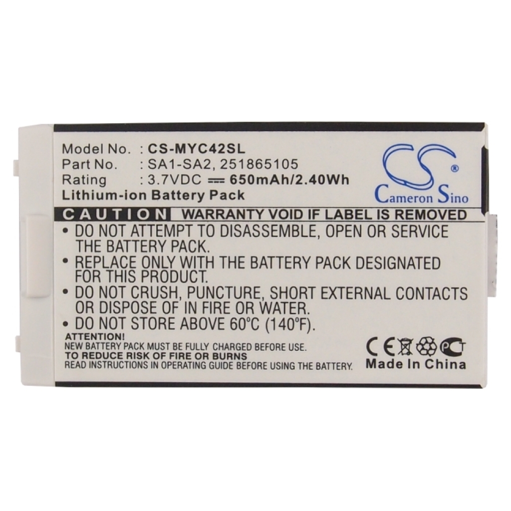Batéria kompatibilné s Sagem CS-MYC42SL
