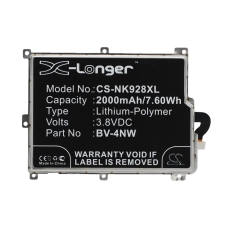 Kompatibilná náhrada batérie za Nokia BV-4NW