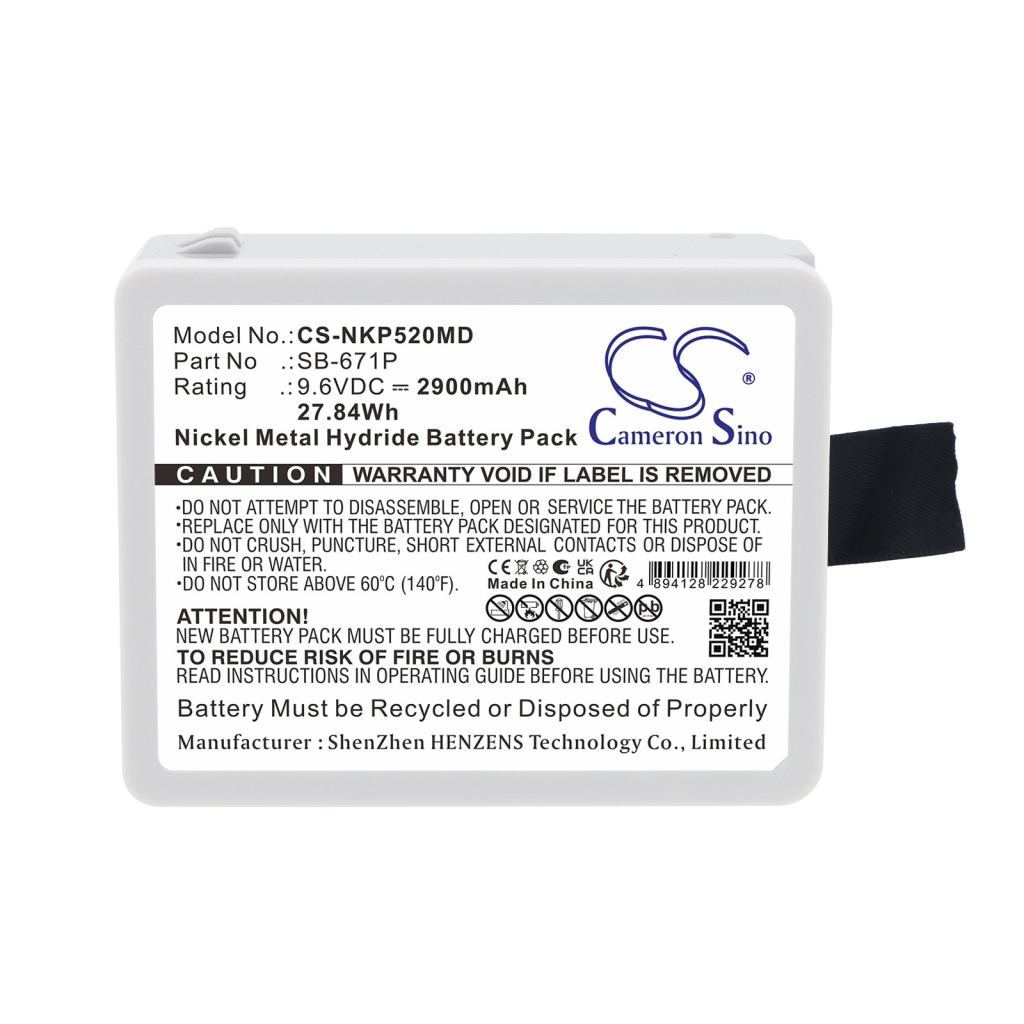 Batéria kompatibilné s Nihon Kohden CS-NKP520MD