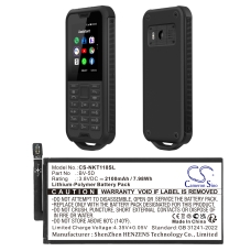 Batérie pre mobilné telefóny Nokia CS-NKT118SL