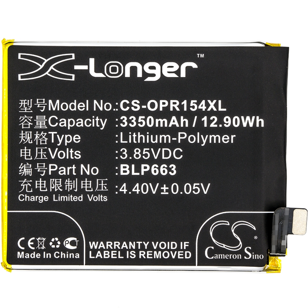 Batéria kompatibilné s OPPO CS-OPR154XL