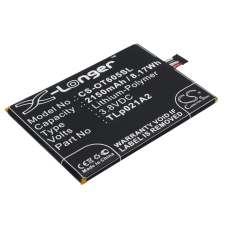 Kompatibilná náhrada batérie za Alcatel TLP021A2