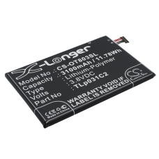 Kompatibilná náhrada batérie za Alcatel TLP031C1,TLP031C2