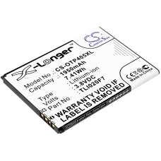 Kompatibilná náhrada batérie za Alcatel TLI020F7