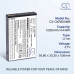 Batérie kompatibilné s Infant Optics DXR-5 DXR-5 CS-OXR500MB