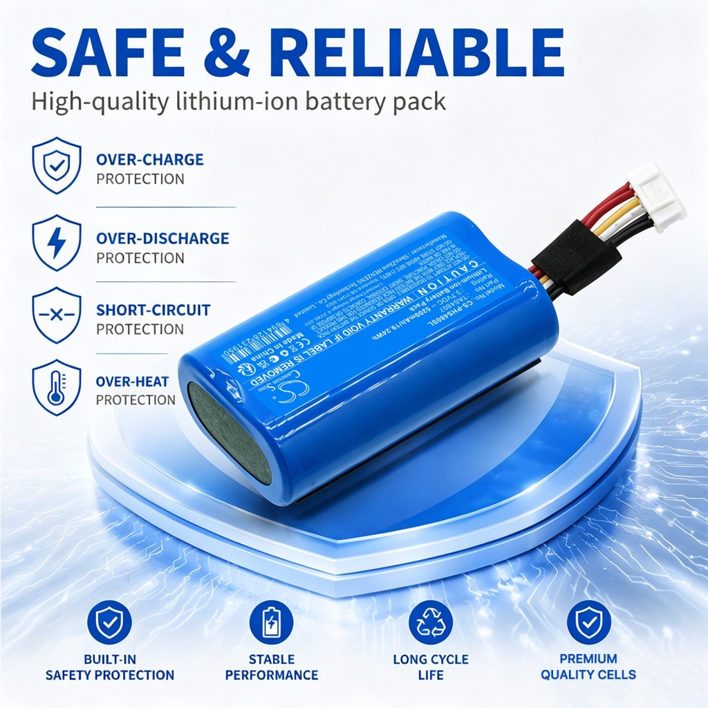 Batérie kompatibilné s Philips S4807 Waterproof Wireless Bluetooth Speaker CS-PHS480SL
