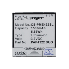 Kompatibilná náhrada batérie za Prestigio PAP4322 DUO