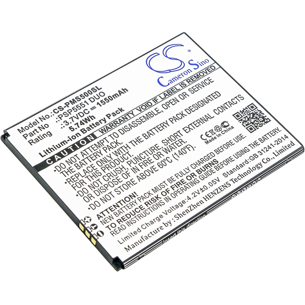 Batéria kompatibilné s Prestigio CS-PMS500SL