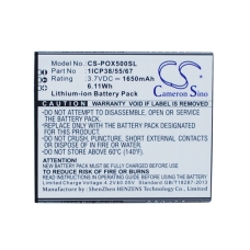 Kompatibilná náhrada batérie za Navon 1ICP38/55/67,G55133