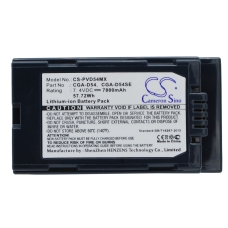 Kompatibilná náhrada batérie za Panasonic CGA-D54,CGA-D54S,CGA-D54SE,CGA-D54SE/1B,CGA-D54SE/1H...