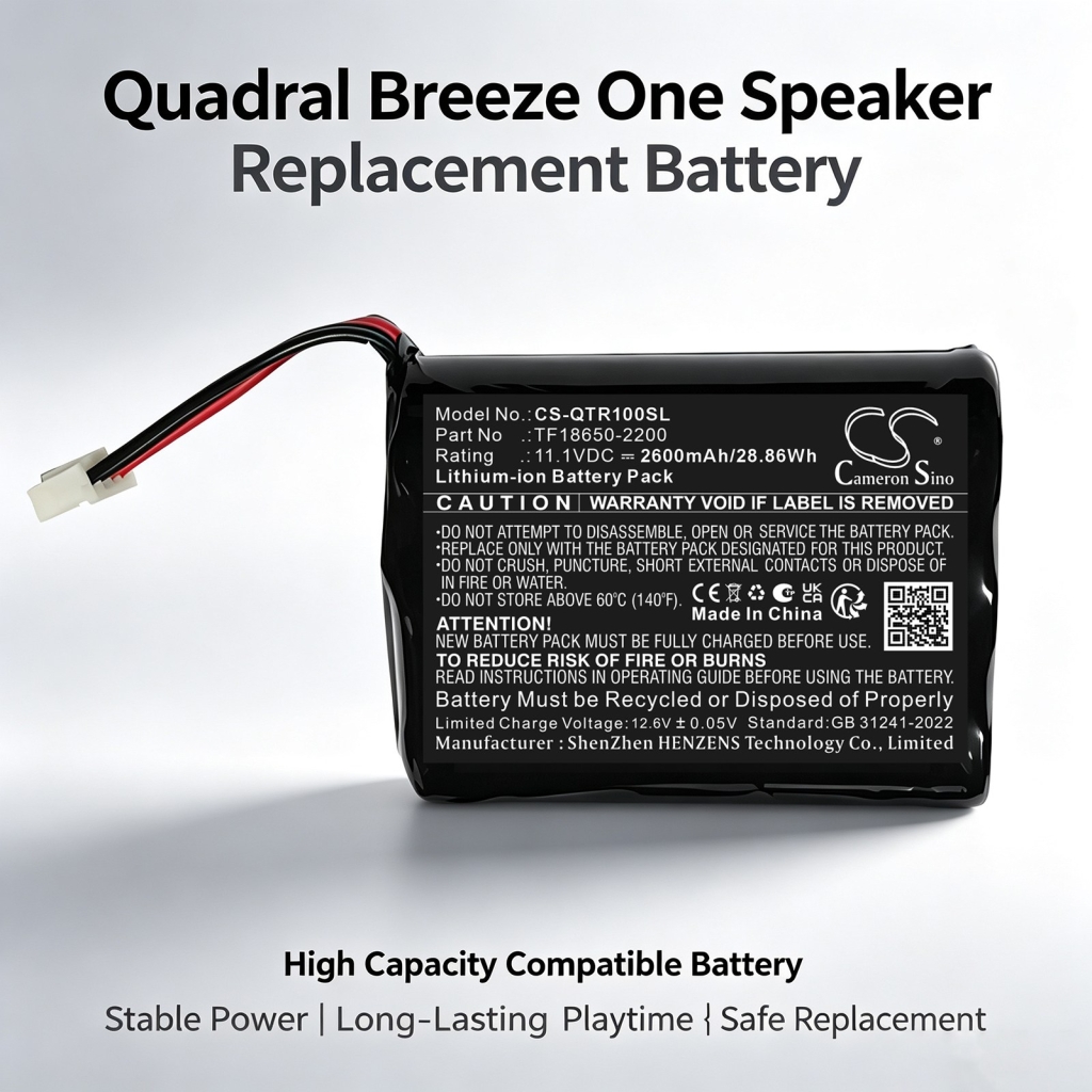 Batérie kompatibilné s Quadral Breeze One CS-QTR100SL