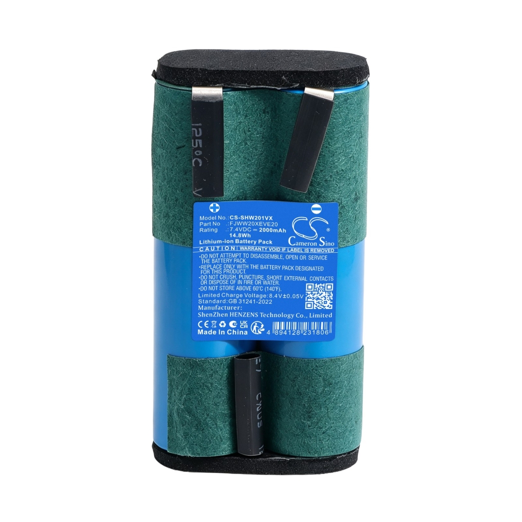 Batérie kompatibilné s Shark HydroDuo WW201 Cordless Wet & Dry Cleane CS-SHW201VX