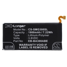 Kompatibilná náhrada batérie za Samsung EB-BA300ABE,GH43-04381A,GH43-04381B