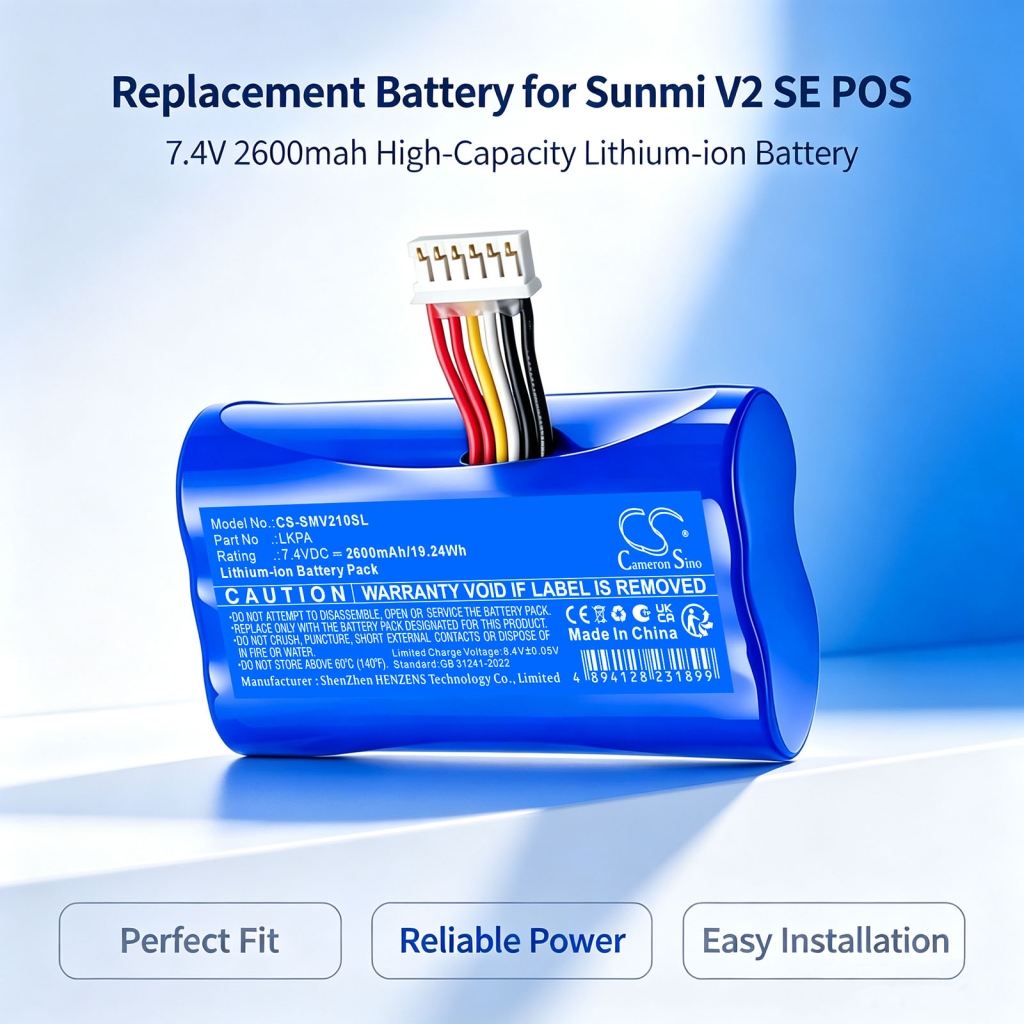 Batéria kompatibilné s Sunmi CS-SMV210SL